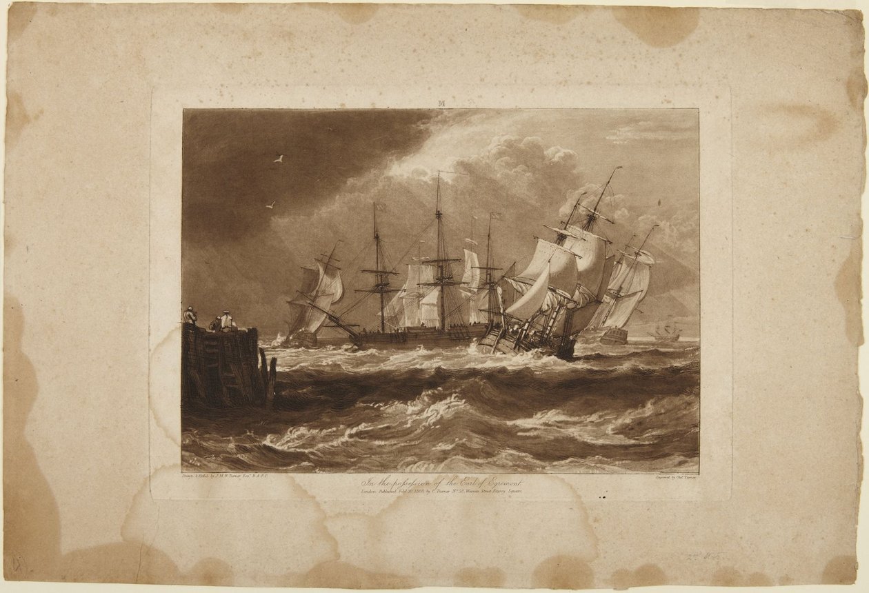 Wordt in een handomdraai verzonden door Joseph Mallord William Turner