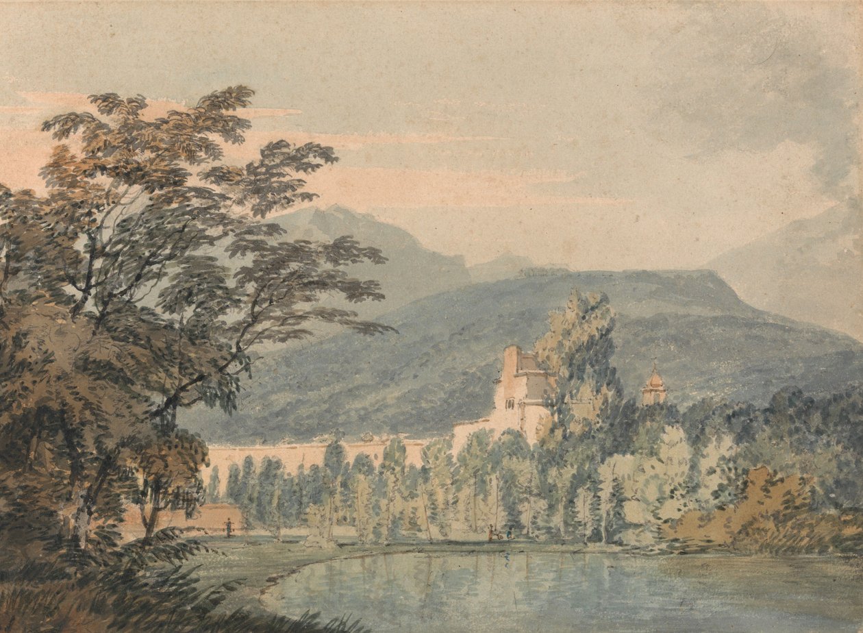 De villa van Sir William Hamilton door Joseph Mallord William Turner