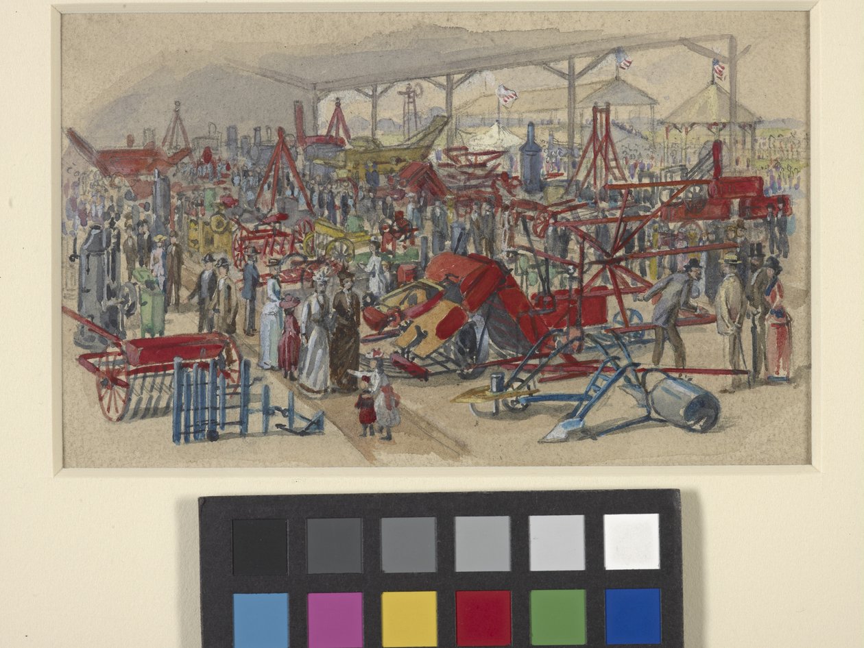 Kermis door Joseph Mallord William Turner