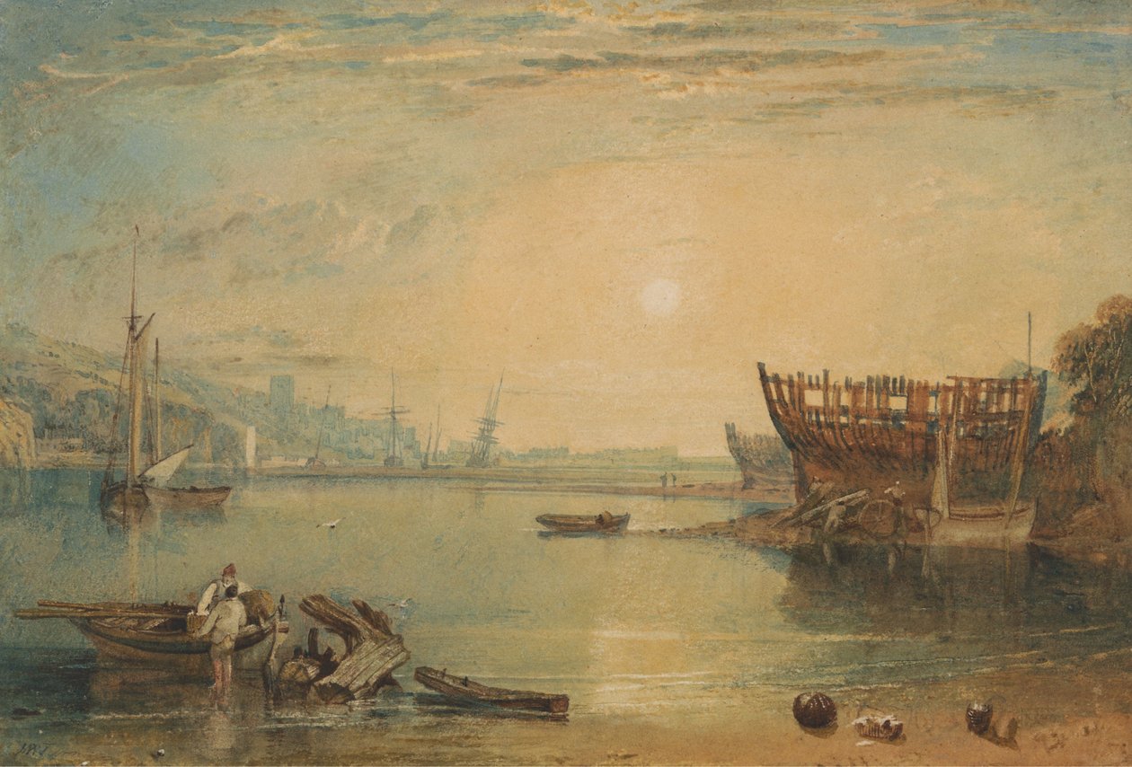 Teignmouth, Devonshire door Joseph Mallord William Turner