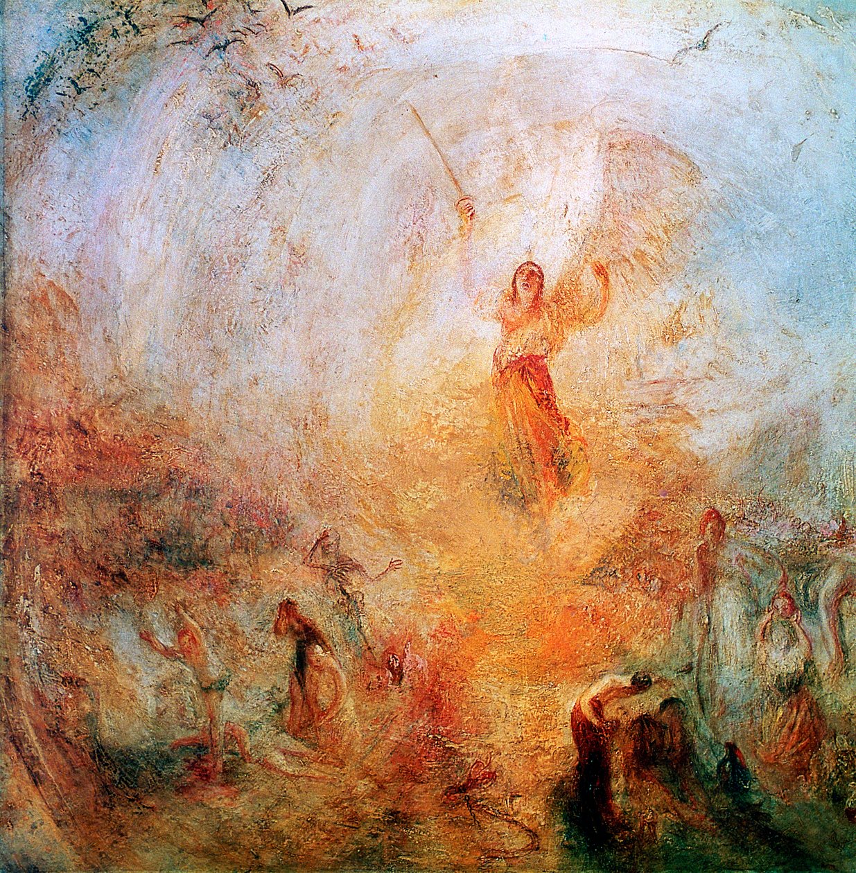 De engel staande in de zon, 1846 door Joseph Mallord William Turner