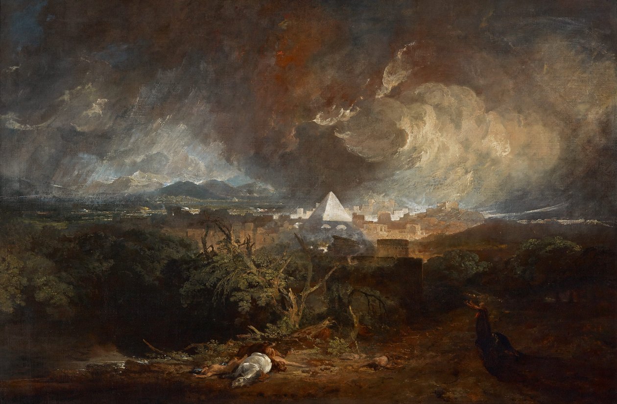 De vijfde plaag van Egypte door Joseph Mallord William Turner