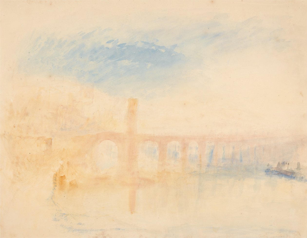 De Moezelbrug, Koblenz door Joseph Mallord William Turner