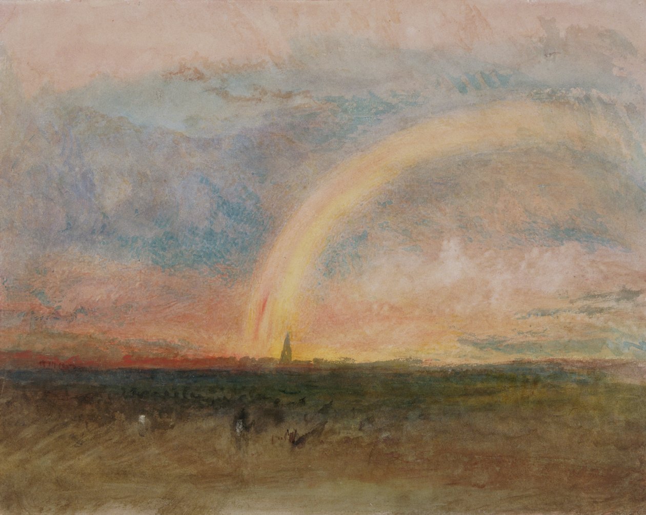 De Regenboog, c.1835 (aquarel op papier) door Joseph Mallord William Turner