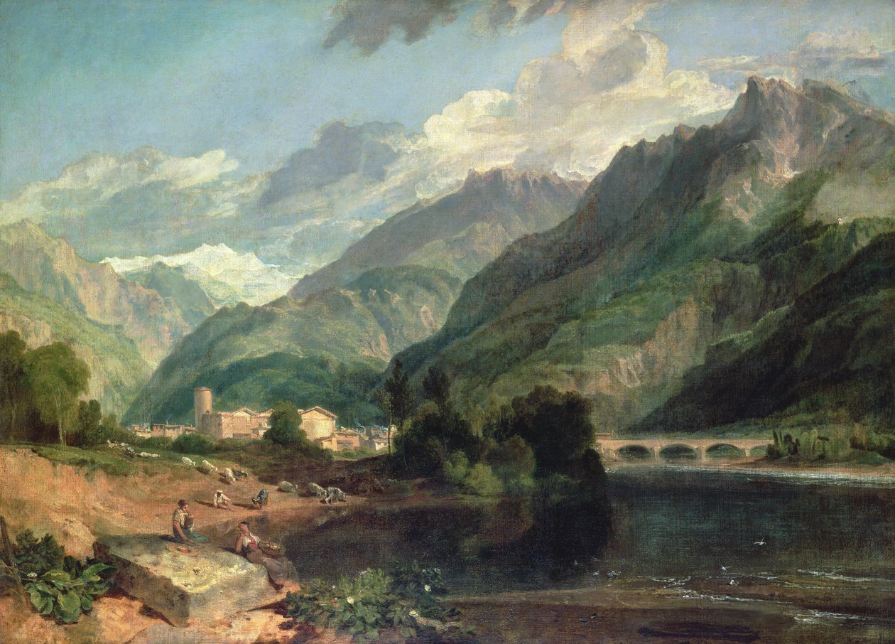 Onbekend Schilderij door Joseph Mallord William Turner