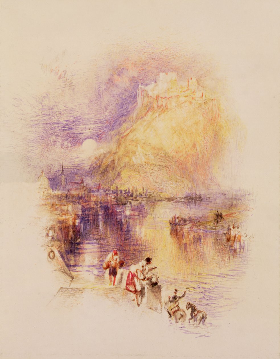 Zonder Titel door Joseph Mallord William Turner