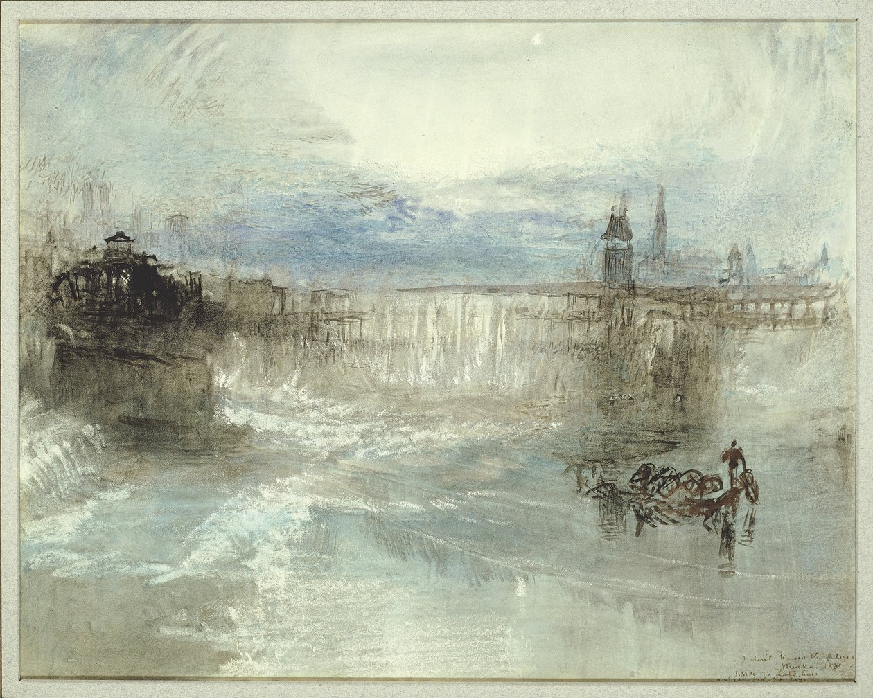 Uitzicht op Luzern, 1840-41 door Joseph Mallord William Turner
