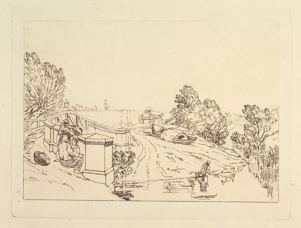 Waterkersverzamelaars, Liber Studiorum, deel XIII door Joseph Mallord William Turner