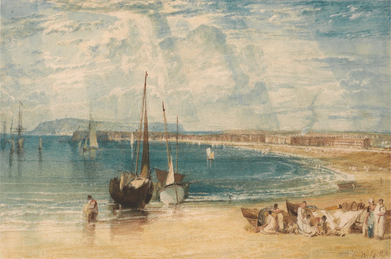 Weymouth door Joseph Mallord William Turner