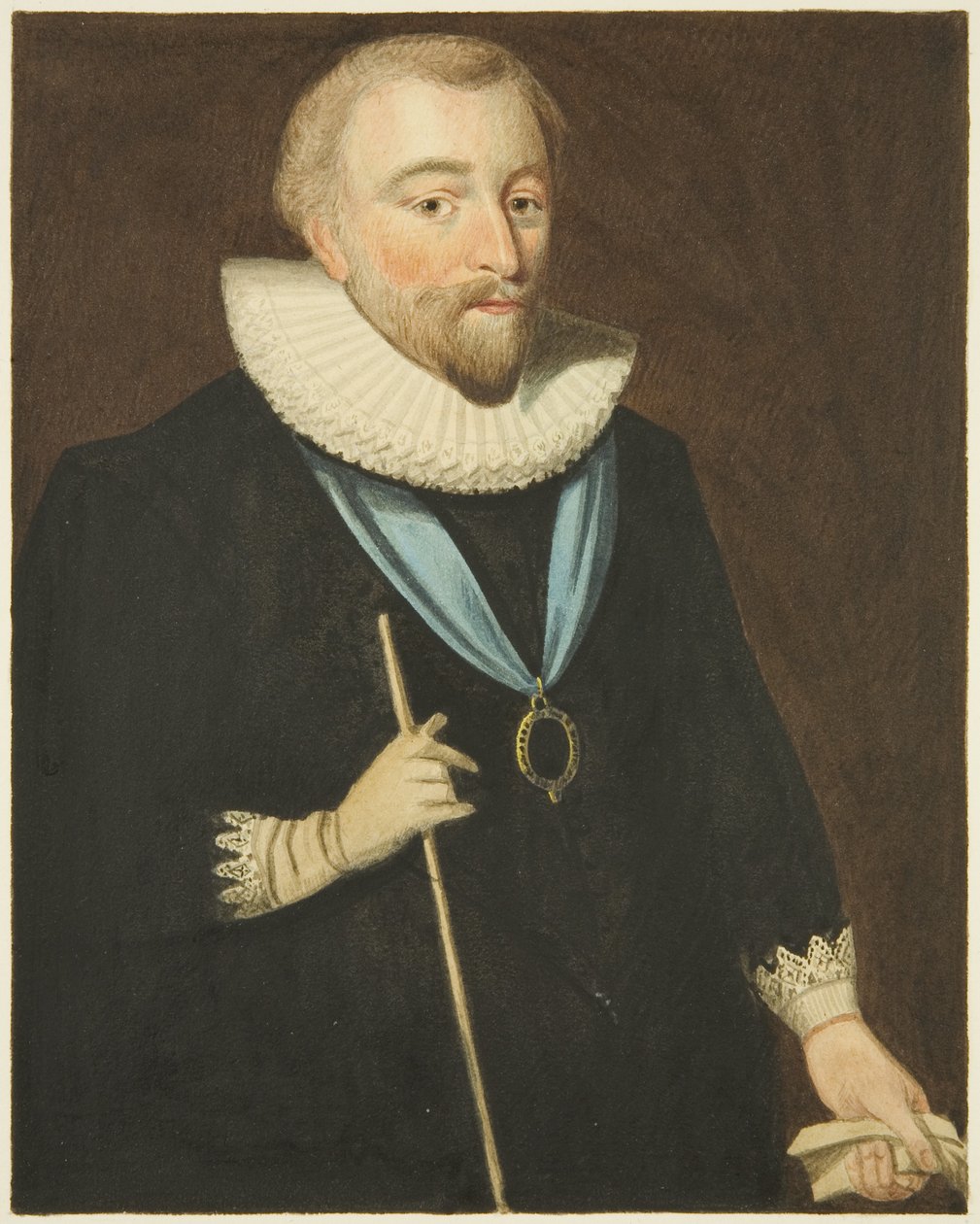 Portret in het Raadhuis van Richard Weston, Graaf van Portland door Joseph Manning