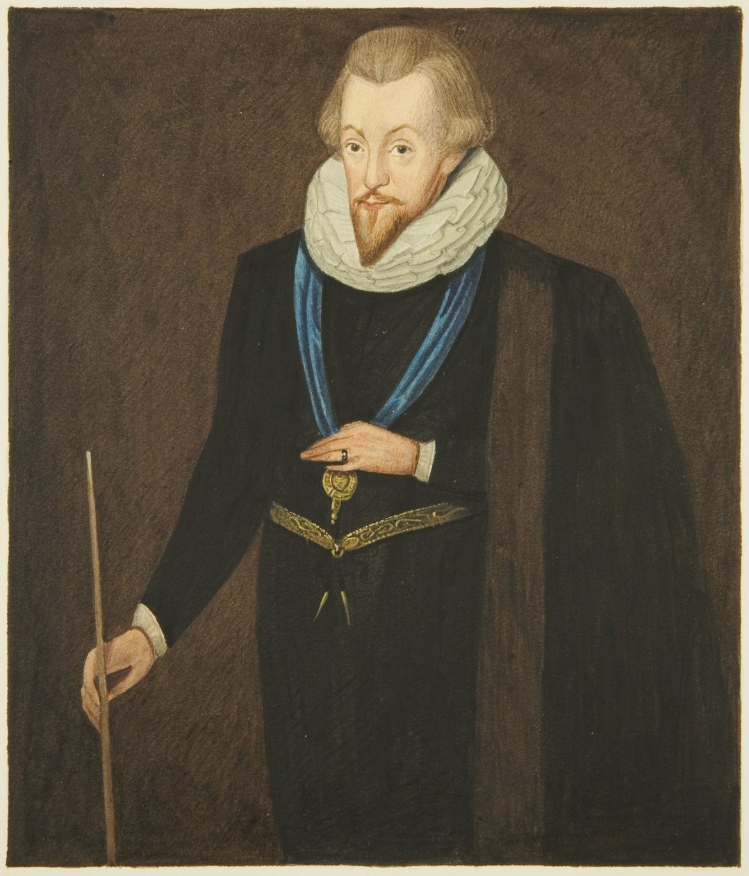Portret in het Raadhuis van Robert Cecil, Graaf van Salisbury door Joseph Manning