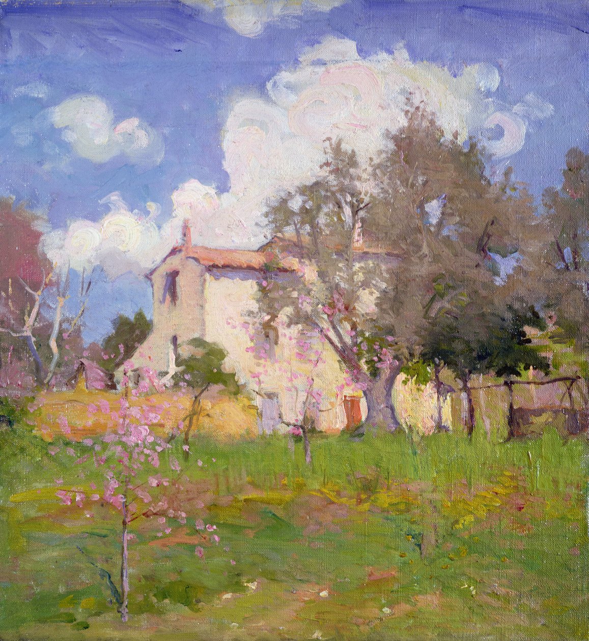De Cottage Tuin door Joseph Milner Kite
