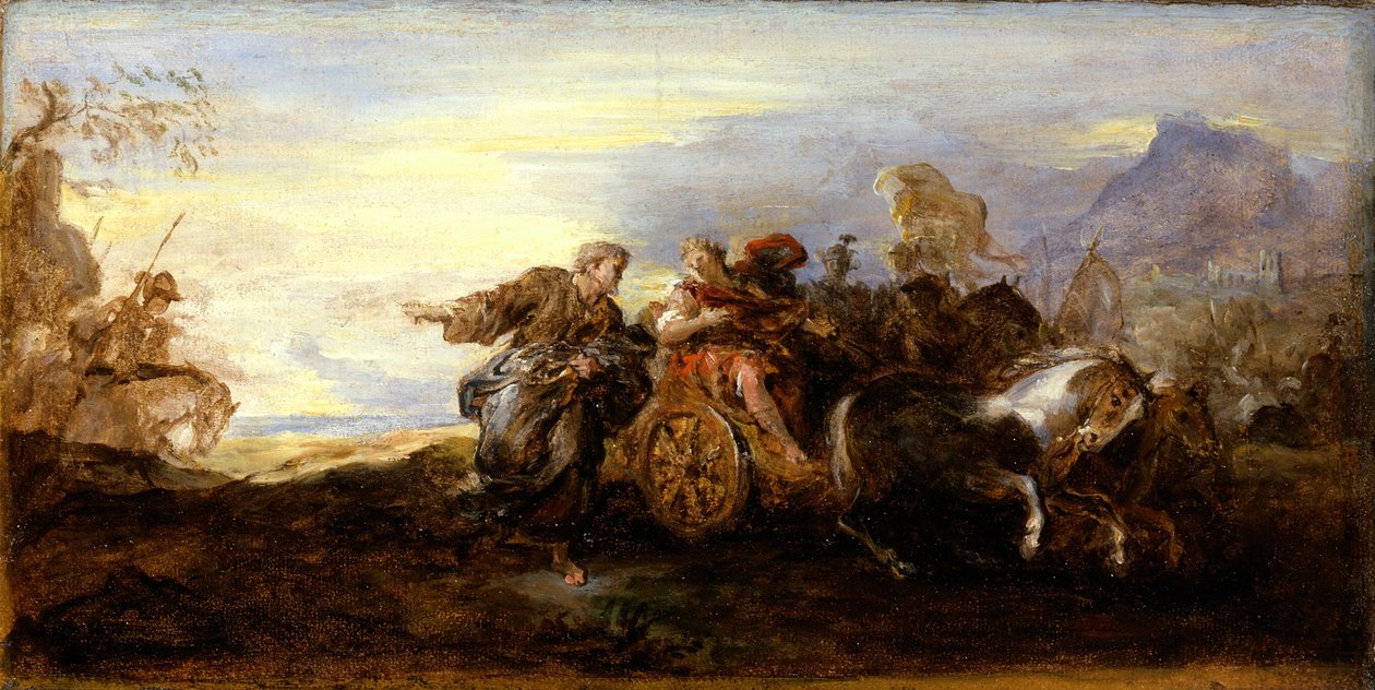 Scène uit de Oude Geschiedenis door Joseph Parrocel