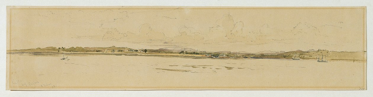 De Rede van Point de Galle op Ceylon (Sri Lanka) door Joseph Selleny