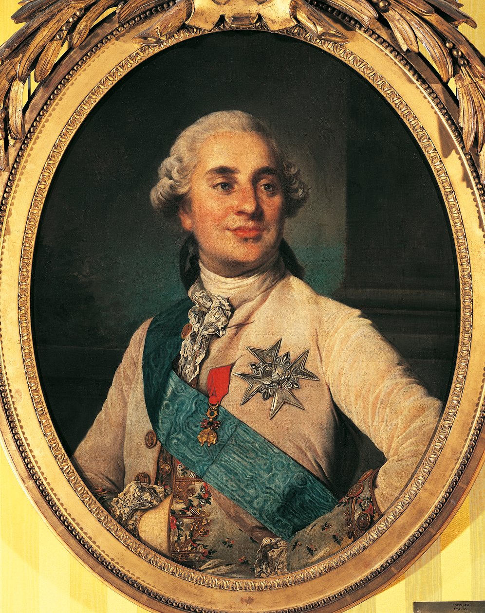 Portret van Lodewijk XV van Frankrijk, bekend als de Welbeminde door Joseph Siffred Duplessis
