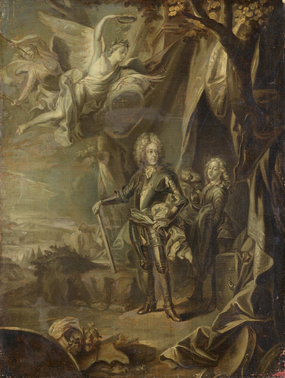 Apotheose van prins Eugenius van Savoye door Joseph Vivien