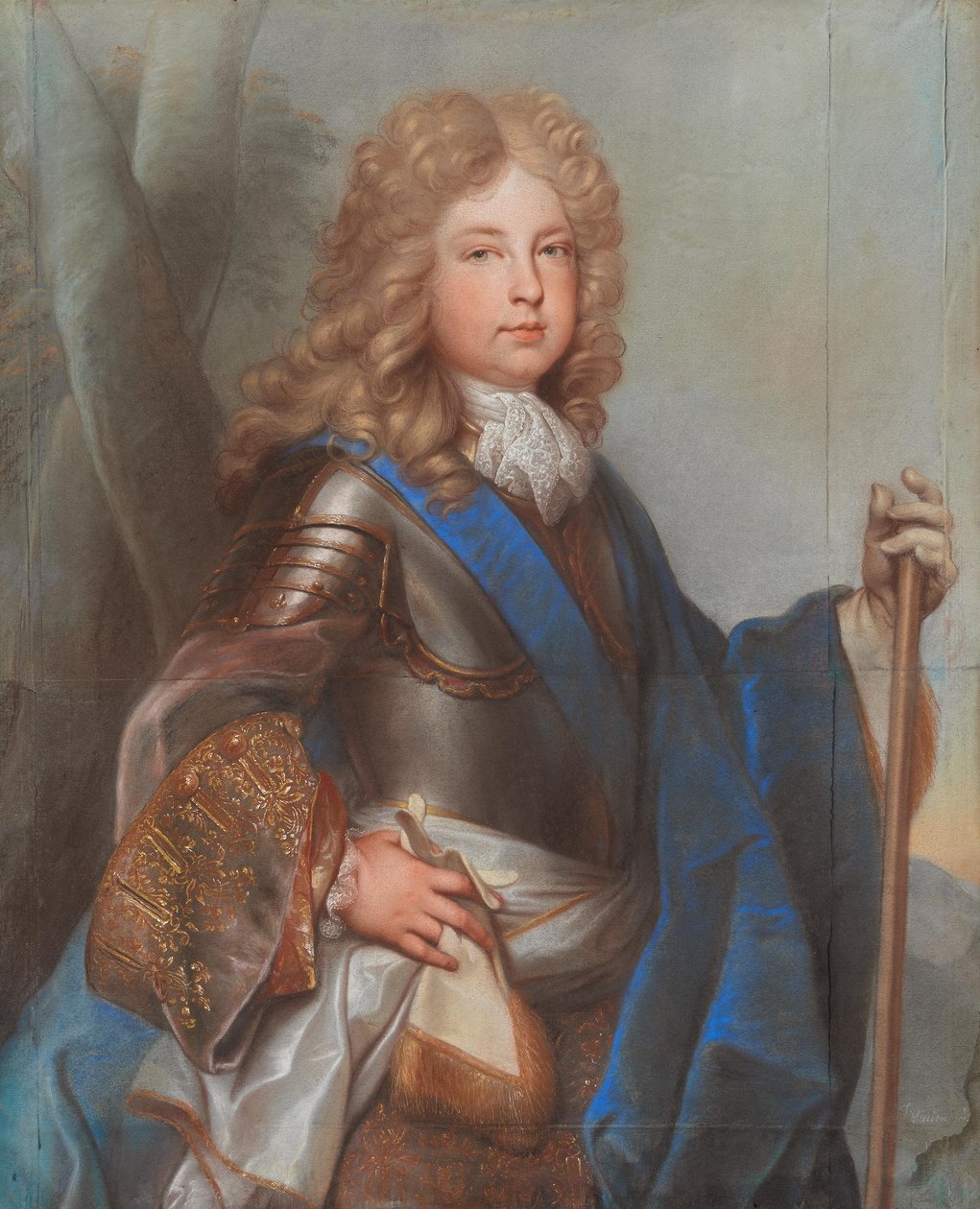 Karel, hertog van Berry (1686-1714) door Joseph Vivien