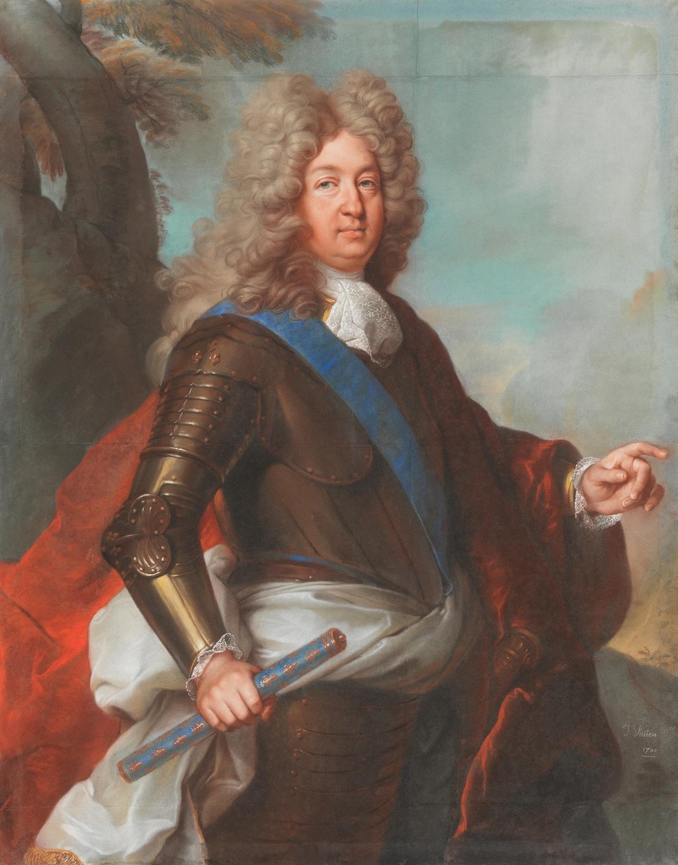 Lodewijk, dauphin van Frankrijk, genaamd "le Grand Dauphin" (1661-1711) door Joseph Vivien