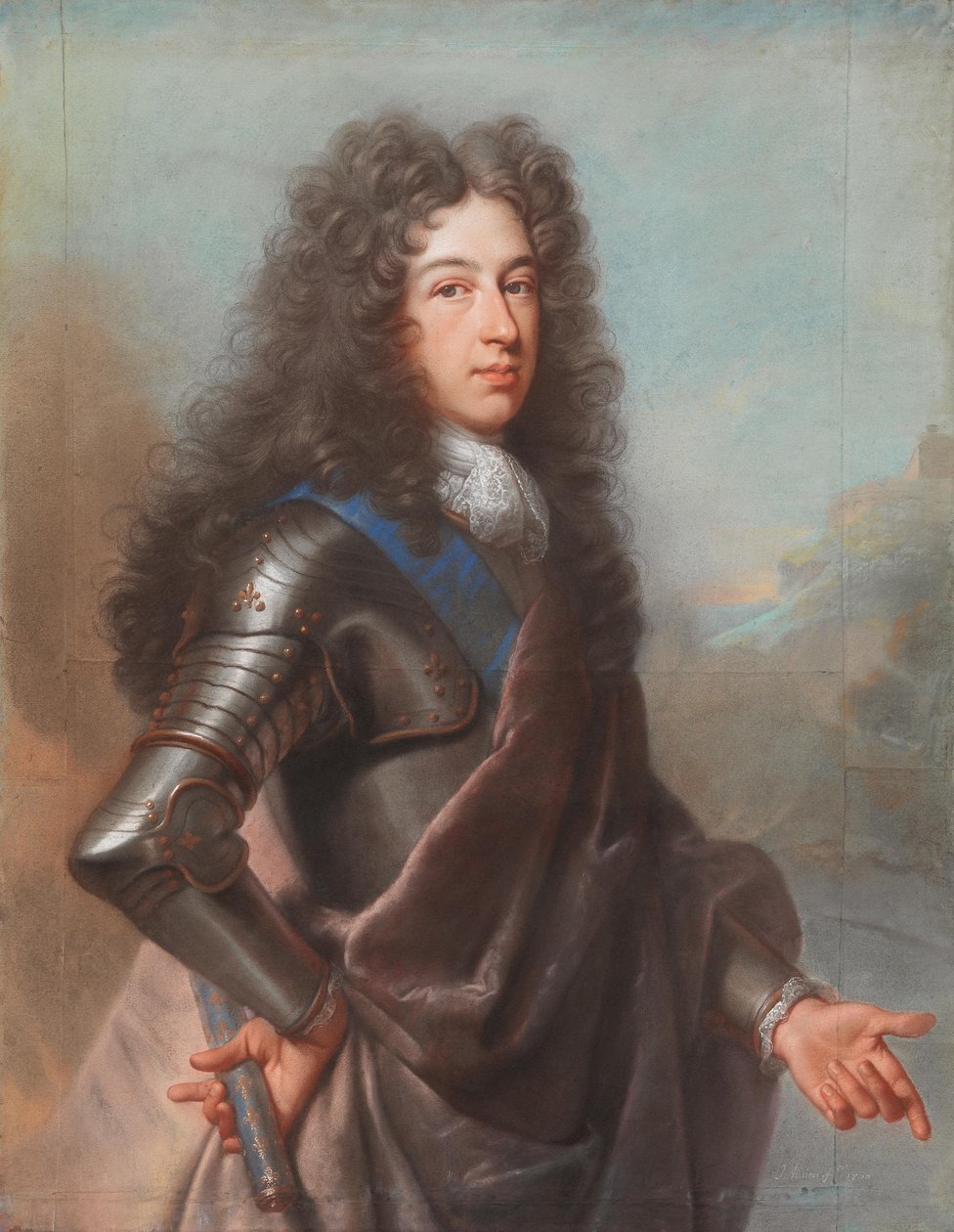 Lodewijk, hertog van Bourgondië (1682-1712) door Joseph Vivien