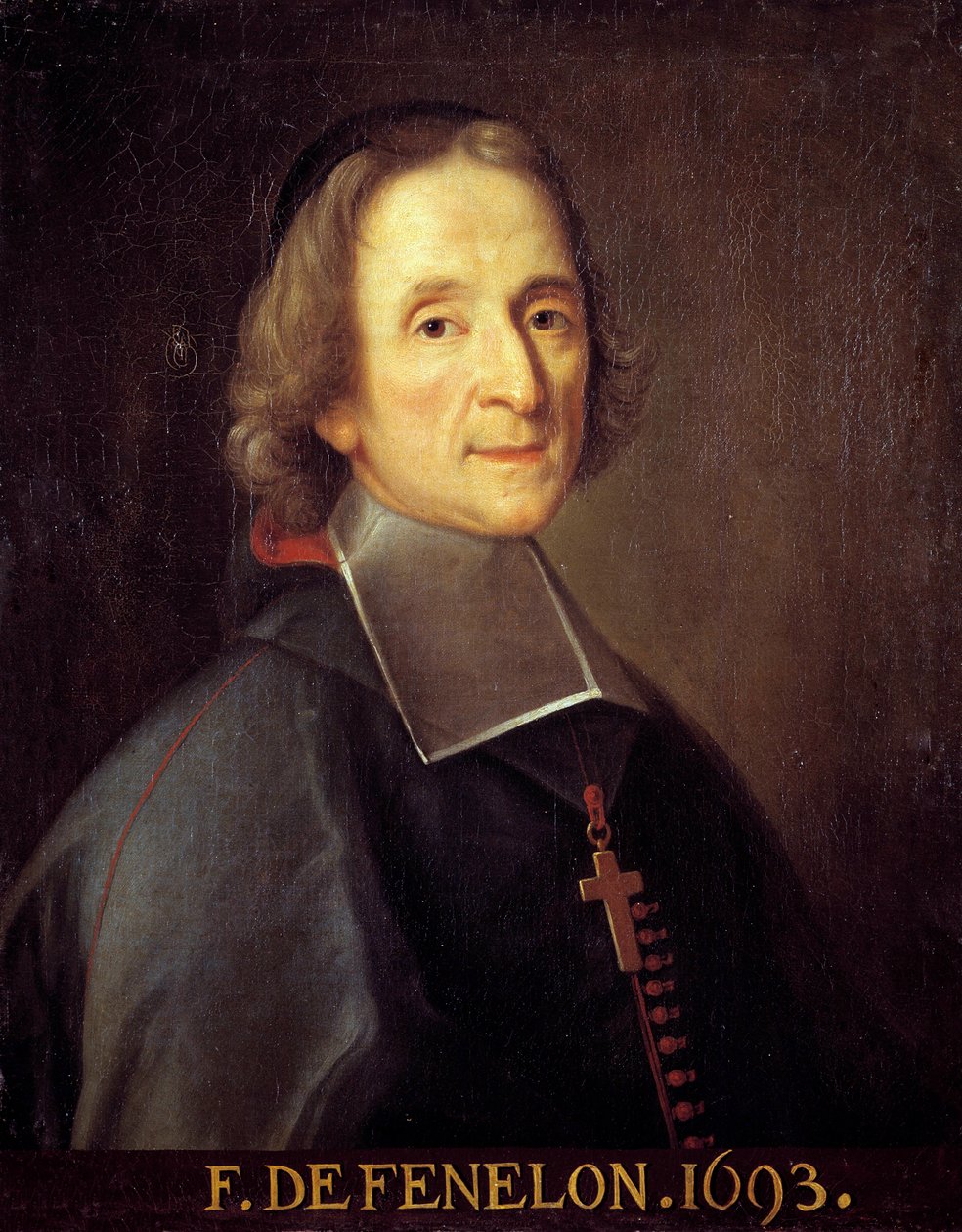 Portret van Fenelon (Francois de Pons de Salignac de La Mothe-Fenelon) door Joseph Vivien