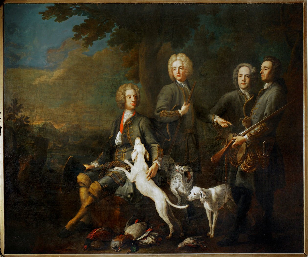 Prins-keizer Karl (schilderij op doek) door Joseph Vivien