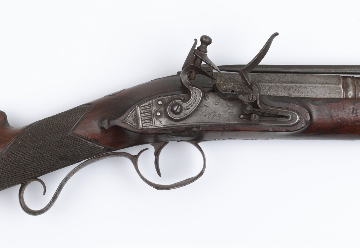 Donderbus met veer bajonet uitgegeven aan Ierse Vrijwilligers, circa 1815 door Joseph Wood