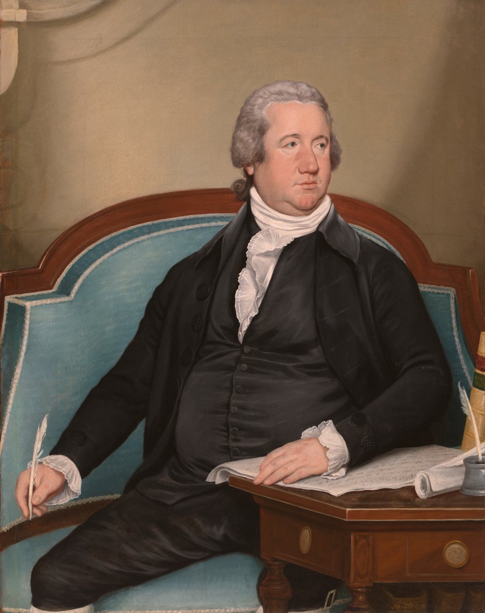 Frederick Augustus Conrad Muhlenberg, 1790 door Joseph Wright