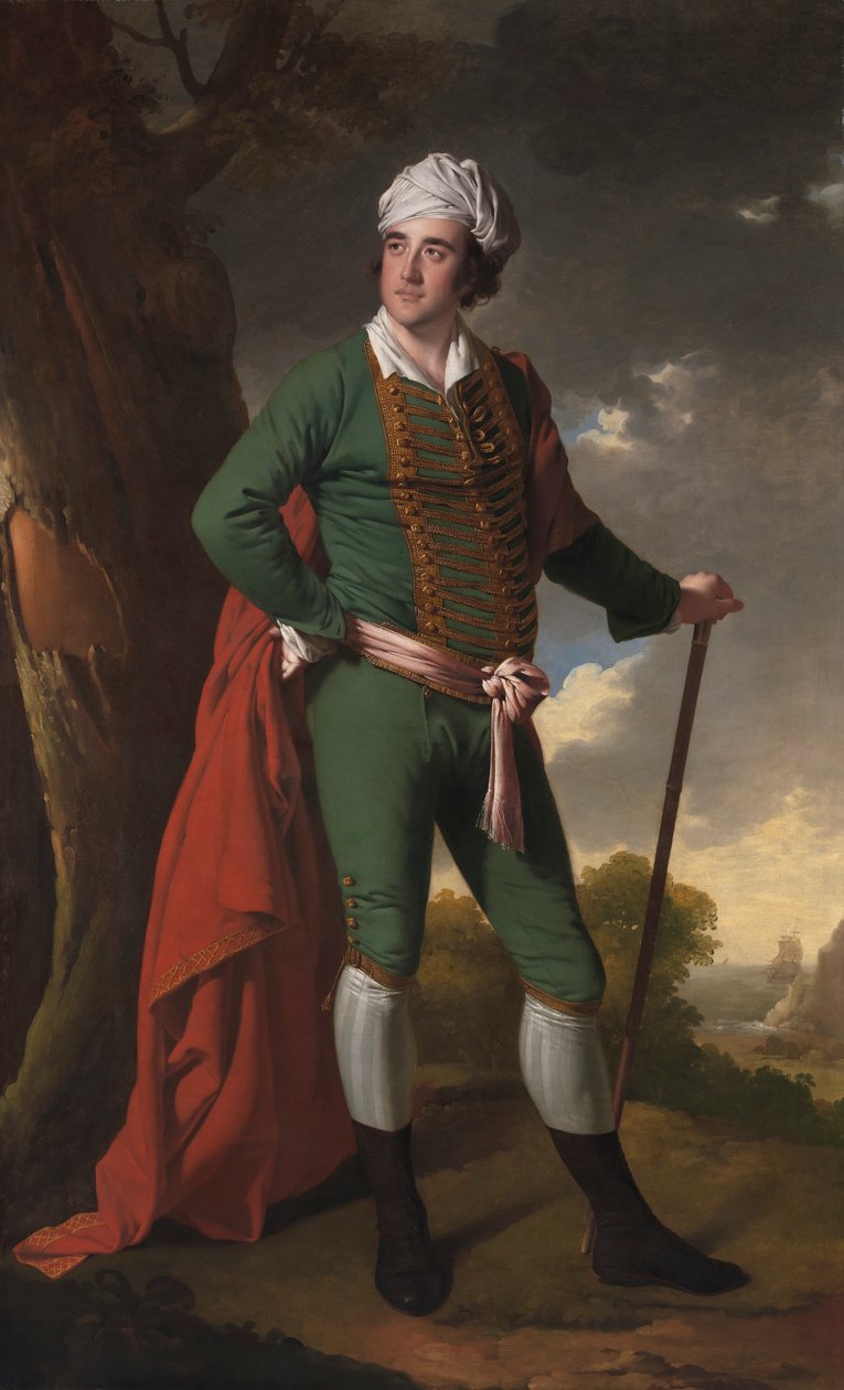 Portret van een man, bekend als de 