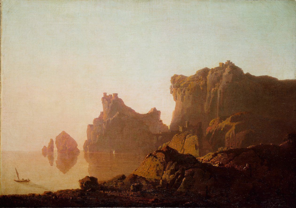 De Golf van Salerno door Joseph Wright of Derby
