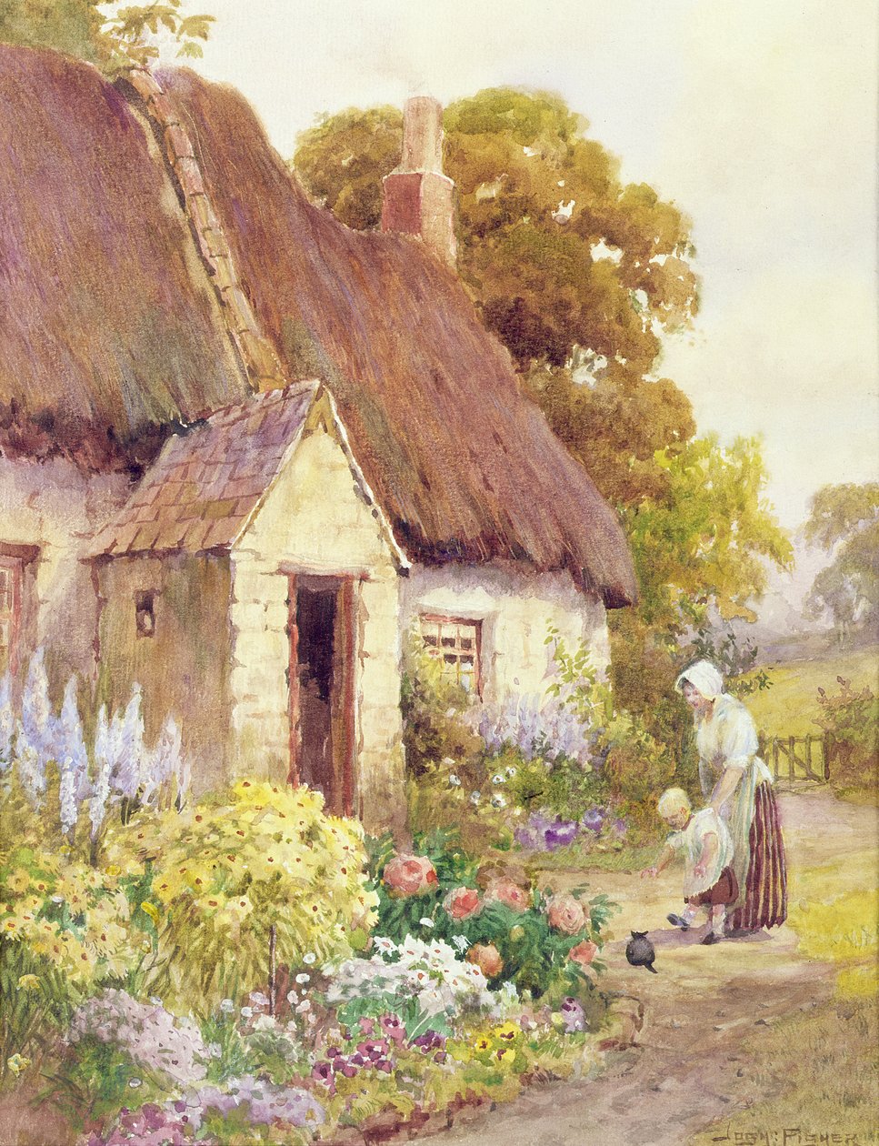 Landelijk Huisje door Joshua Fisher