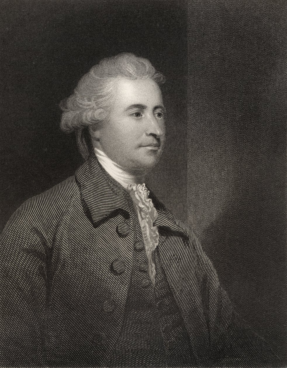 Edmund Burke, gegraveerd door H. Robinson, uit 