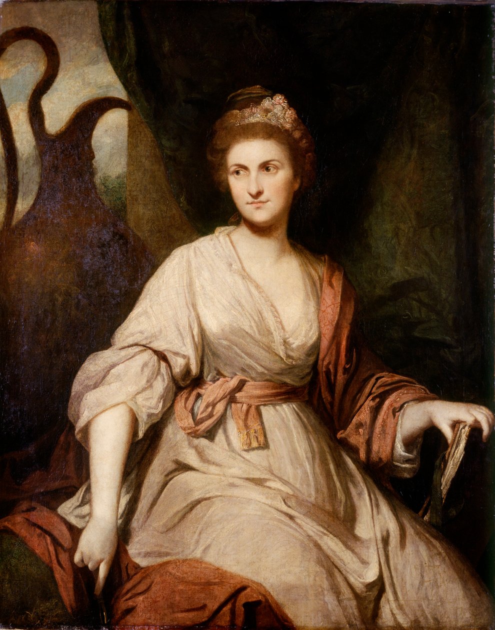 Lady Diana Beauclerk door Joshua Reynolds