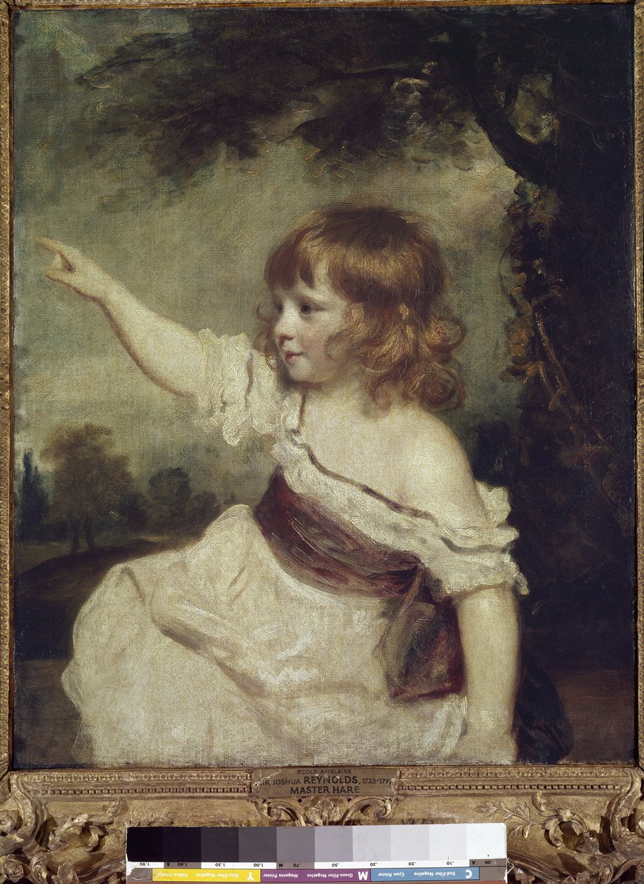Master Hare (Francis George Hare) door Joshua Reynolds