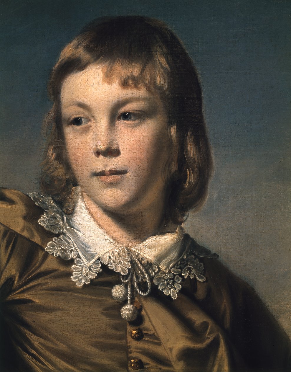 Meester Thomas Lister De Bruine Jongen, 1764 (detail) door Joshua Reynolds