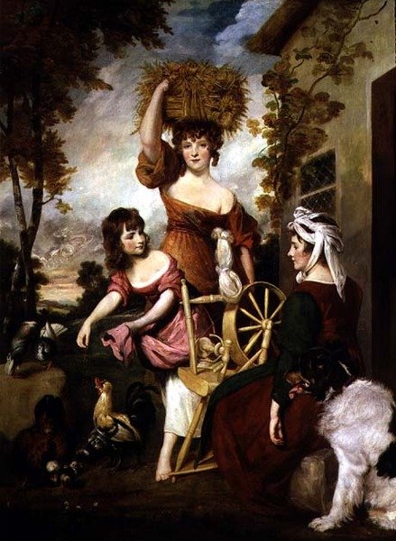 De Koters, De Machil Familie, 1788 door Joshua Reynolds
