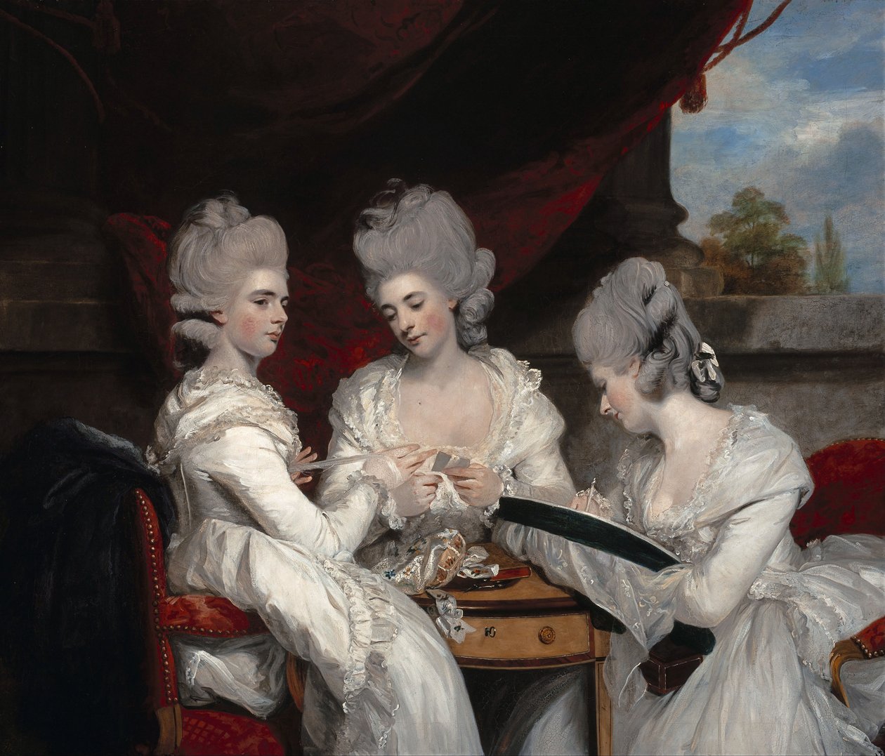 De dames Waldegrave door Joshua Reynolds