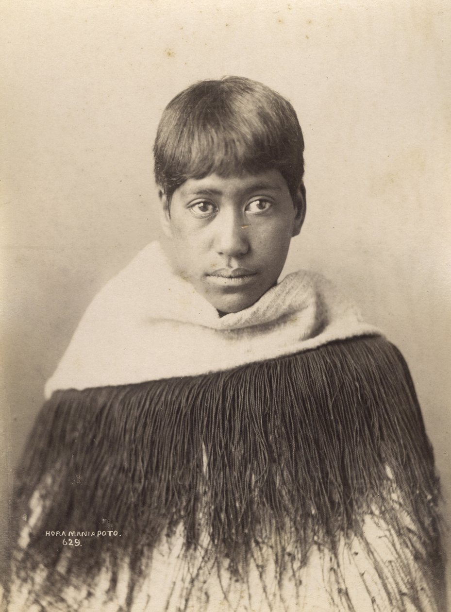 Hora Maniapoto, ca. 1890 door Josiah Martin