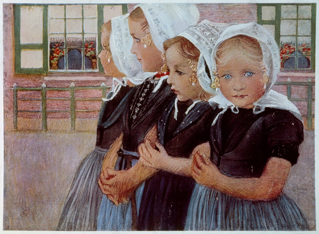 Jong meisje in de Elzas door Josse Photo