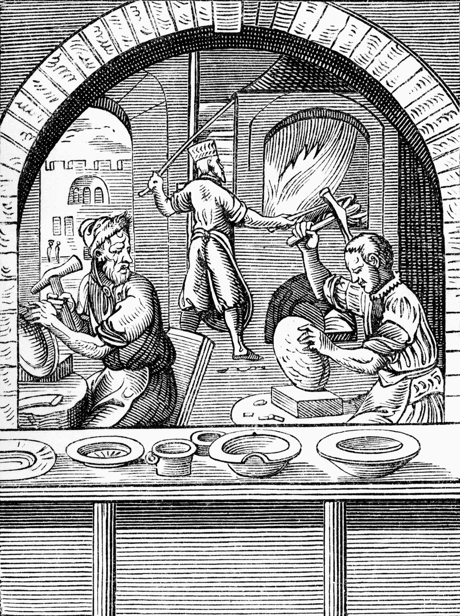 Bekkenmaker door Jost Amman