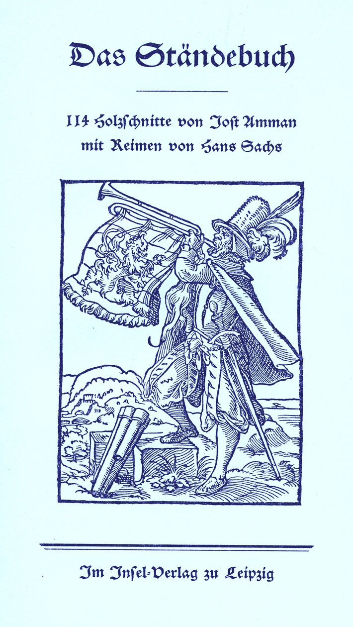 Boek der Ambachten door Jost Amman