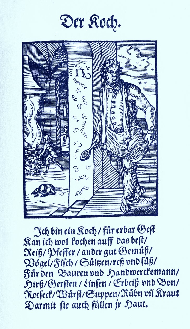 Kok door Jost Amman