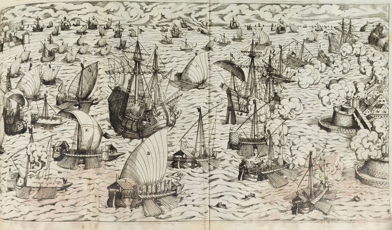 Illustratie uit het Kriegsbuch door Leonhard Fronsperger, 1571 door Jost Amman