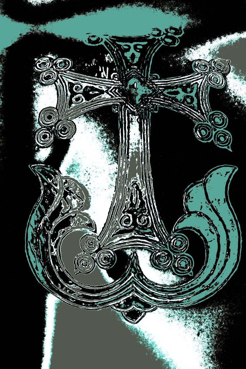 Sierkruis, uit de serie, Kerk van het Heilig Graf, 2015 (foto) door Joy Lions