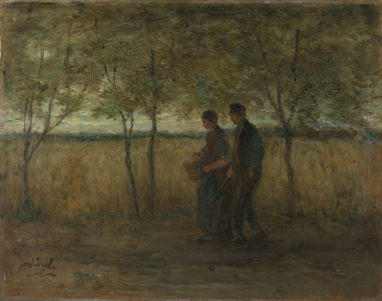  door Jozef (1824-1911) Israels