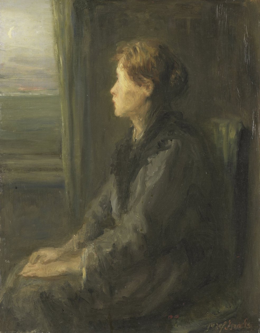  door Jozef (1824-1911) Israels