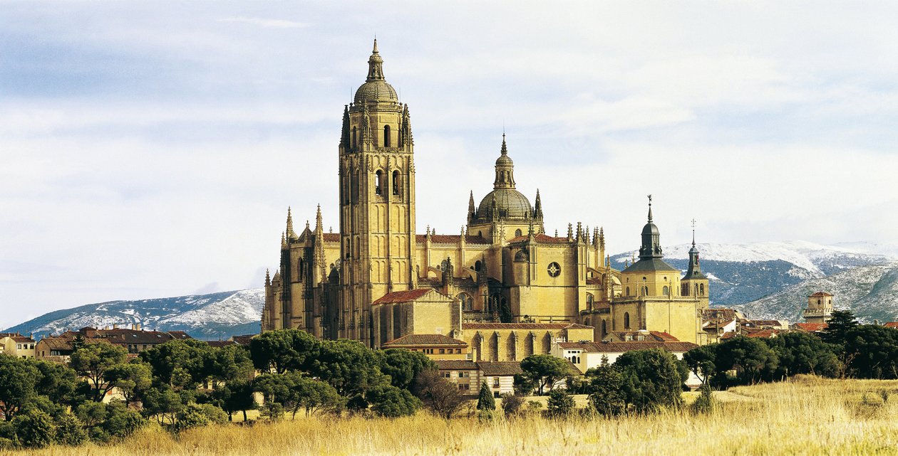 Kathedraal van Segovia van St. Maria door Juan Gil de Hontanon