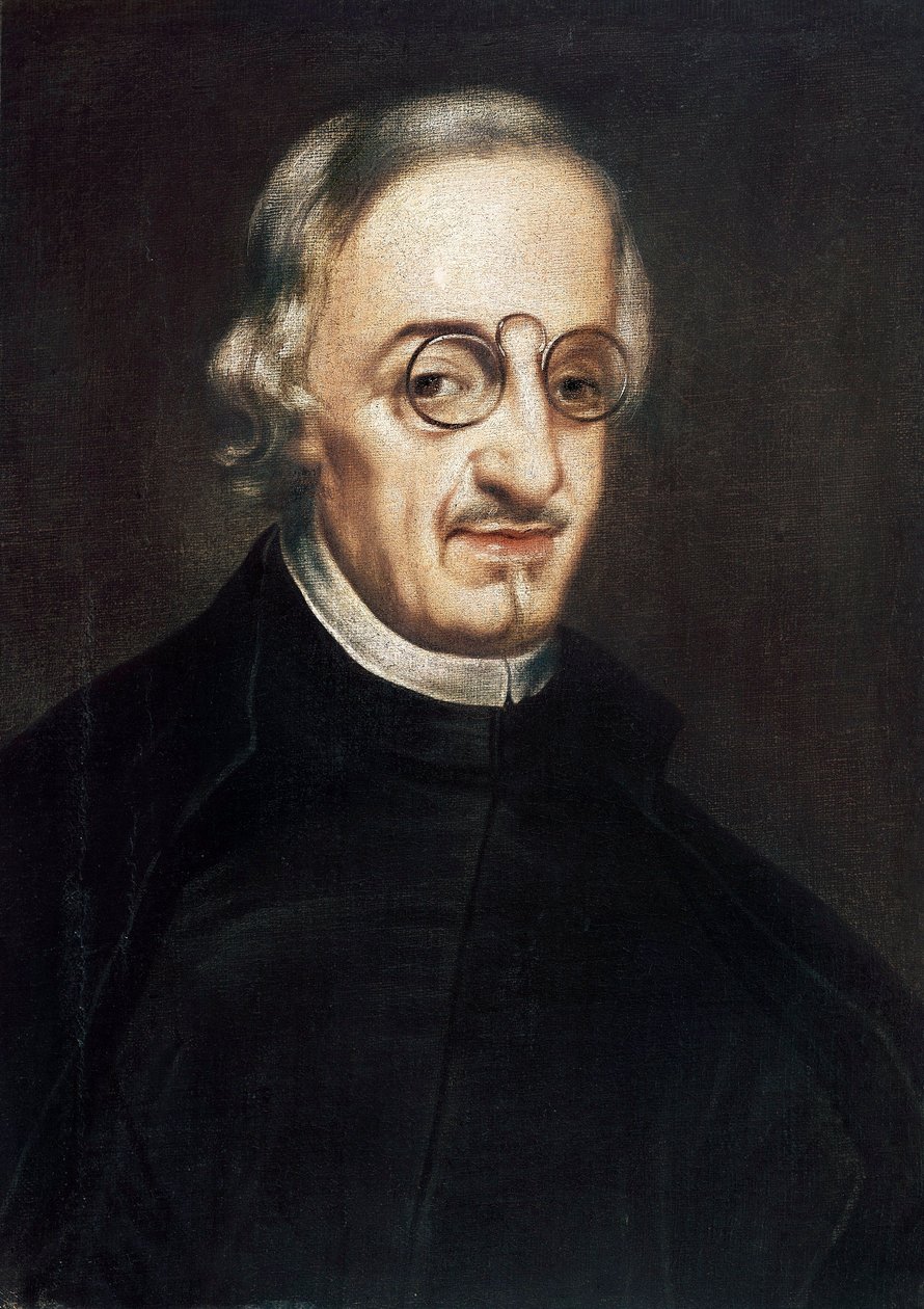 Portret van Don Antonio de Solis y Ribadeneira, Spaanse historicus en schrijver door Juan de Alfaro