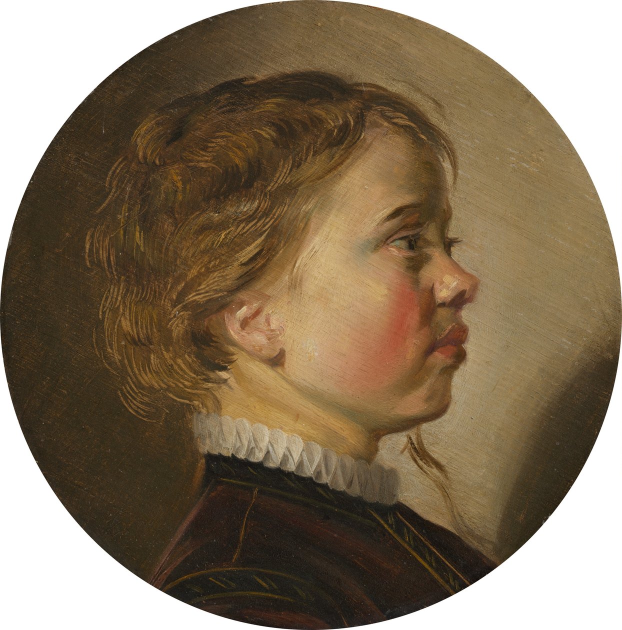 Jonge jongen in profiel, ca. 1630 door Judith Leyster