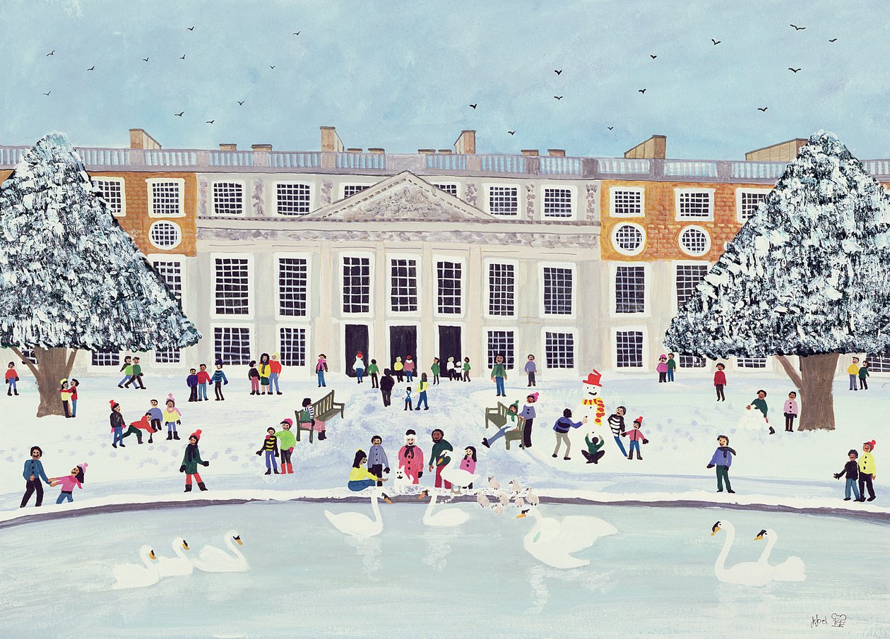 Hampton Court Palace, Fonteinentuinen door Judy Joel