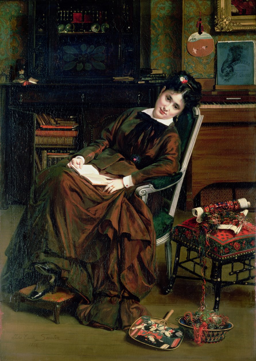 De Herstellende door Jules Emile Saintin